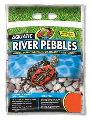 Zoo Med Aquatic River Pebble 10lb