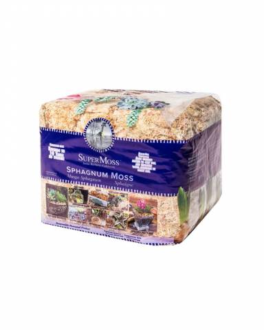 SuperMoss New Zealand Sphagnum Moss Mini Bale