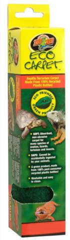 Zoo Med Eco Carpet 15 - 20 Gallon Green