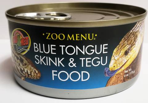 Zoo Med canned Blue Tongue Skink & Tegu Food