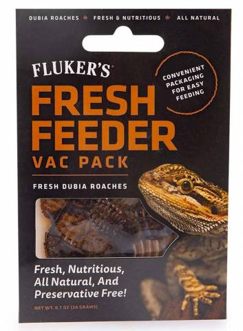 Flukers Fresh Feeder Vac Pack Dubia Roaches