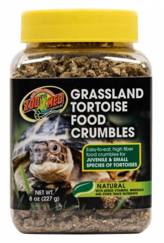 Zoo Med Grassland Tortoise Food Crumbles 8oz