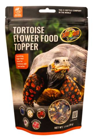 Zoo Med Tortoise and Box Turtle Flower Food Topper 1.4oz