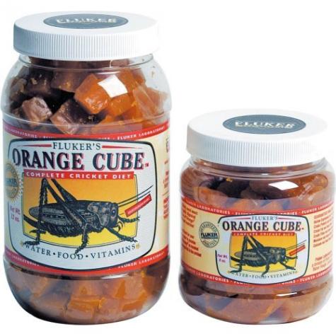 Flukers Orange Cube Complete Cricket Diet- 6 lb