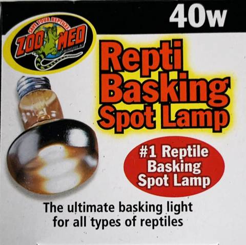 Zoo Med 40 watt basking bulb