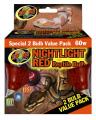 Zoo Med 60 watt red bulb 2 pack