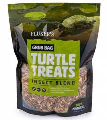 Flukers Grub Bag Turtle Treats Insect Blend 6oz