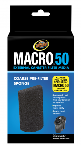 Zoo Med Macro 50 Pre-Filter Sponge